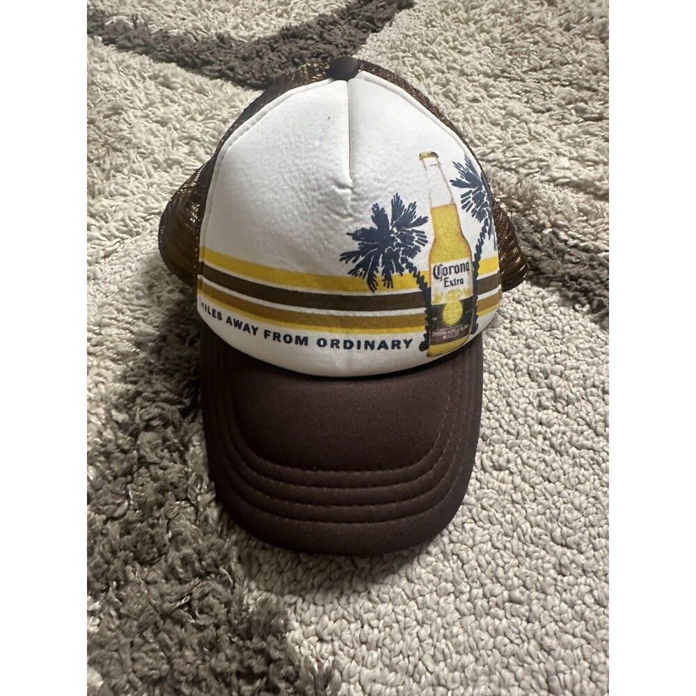 Vintage Corona meshback snapback Bio-Domes hat onesizefitsall